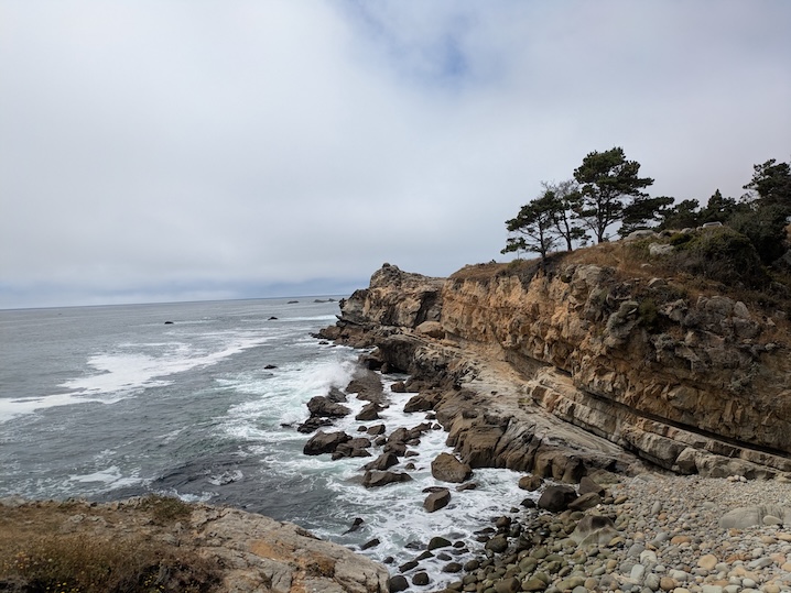 Picture of cove just south of Gerstle Cove