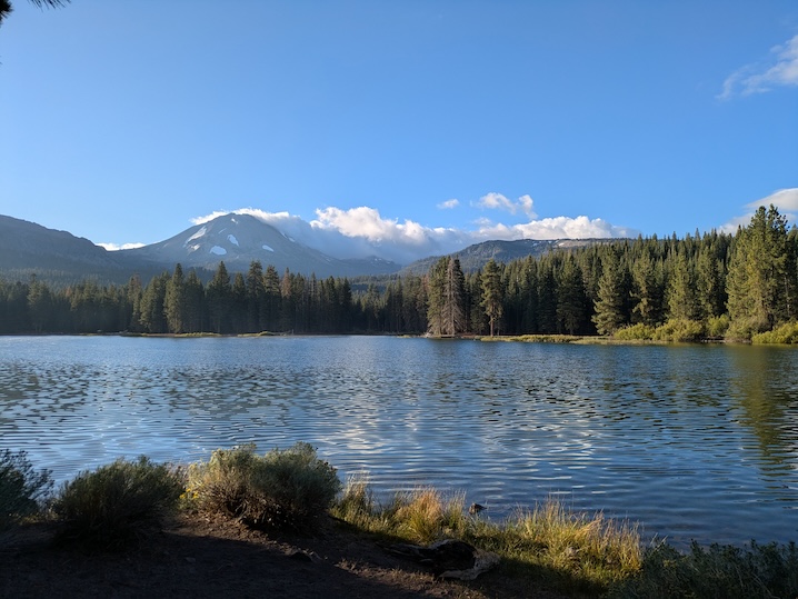 Picture of Lassen Peak from Manzanita